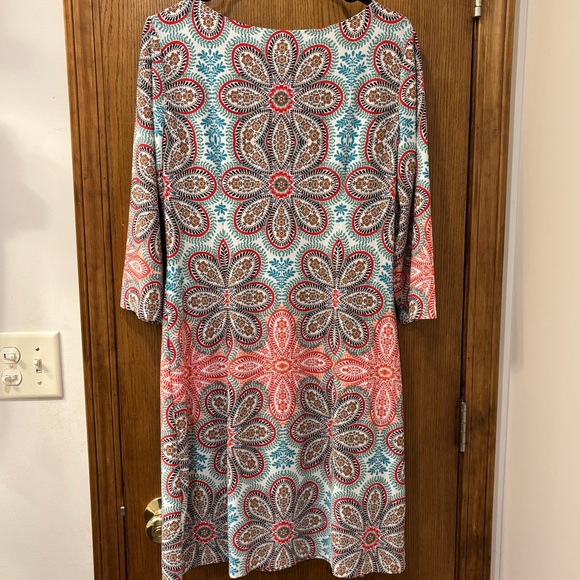 London Times 3/4 sleeve sheath dress size 12 - Picture 3 of 9